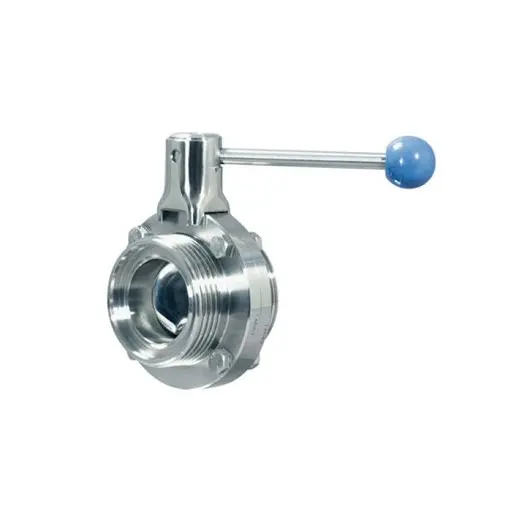 Válvulas Sanitarias, SS-304L SS-316L tipo Check-Bola-Mariposaposa